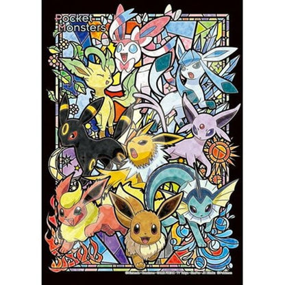 Pokemon PK208-AC01 Eevee Evolutions 208-Piece Art Crystal Jigsaw Puzzle