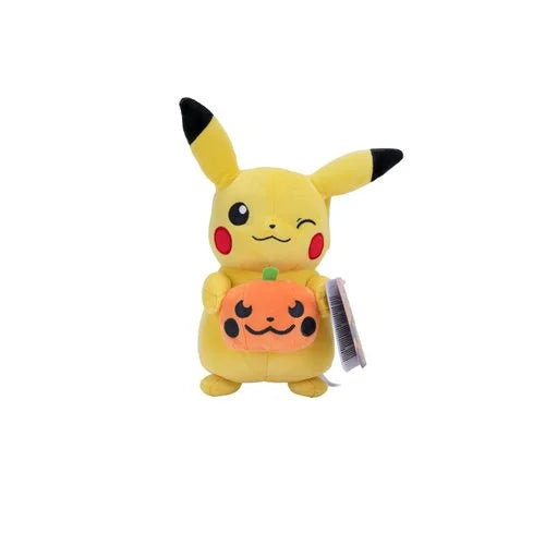 Pikachu with Pumpkin Halloween Plushie