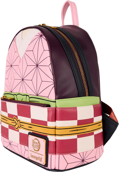 Loungefly Aniplex Demon Slayer Nezuko Kamado Cosplay Mini Backpack