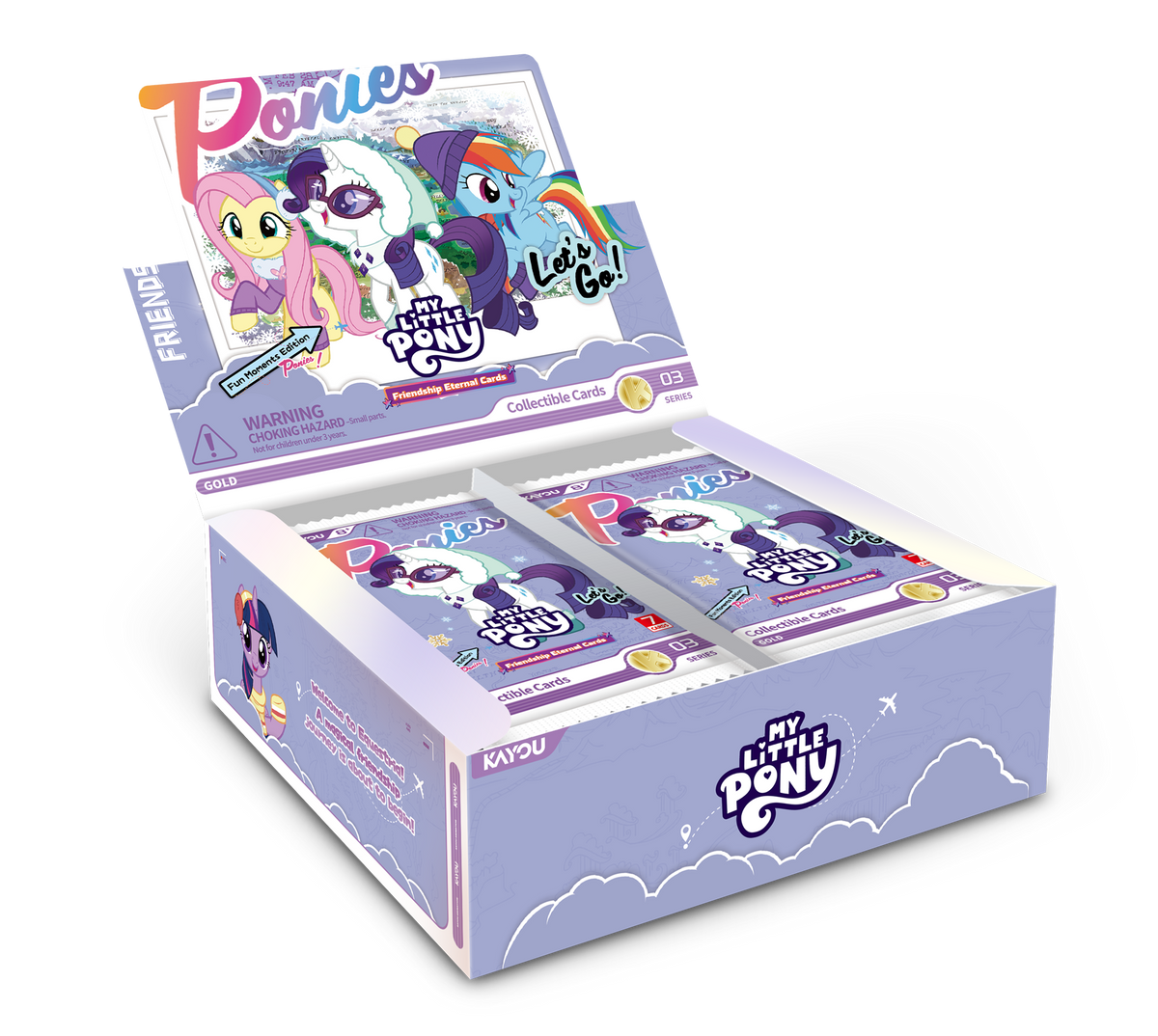 Kayou My Little Pony Friendship Eternal Fun Moments Edition 003A-NA sealed booster display