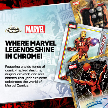 2026 Topps Chrome® Marvel Comics - Value Box