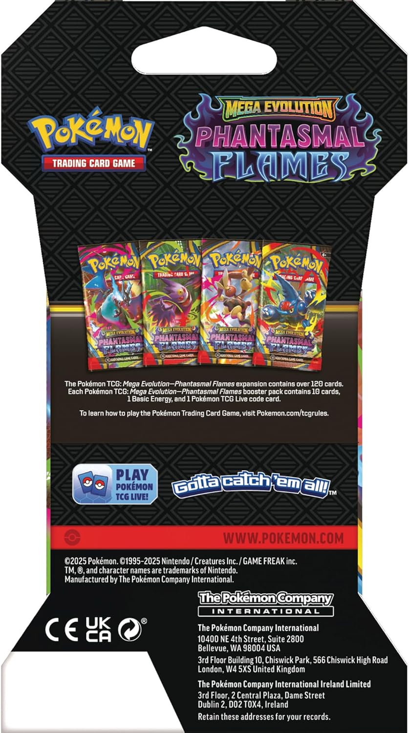 Phantasmal Flames Sleeved Booster Pack