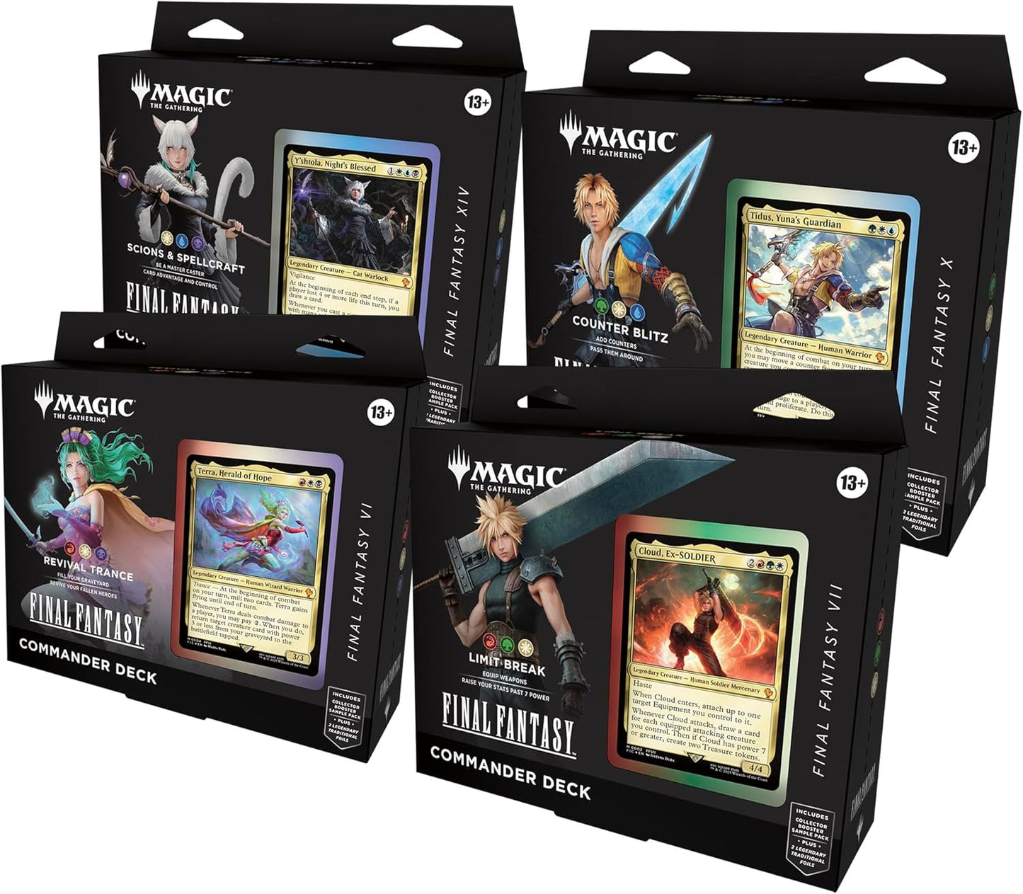 FINAL FANTASY Commander Deck Display - Commander: FINAL FANTASY