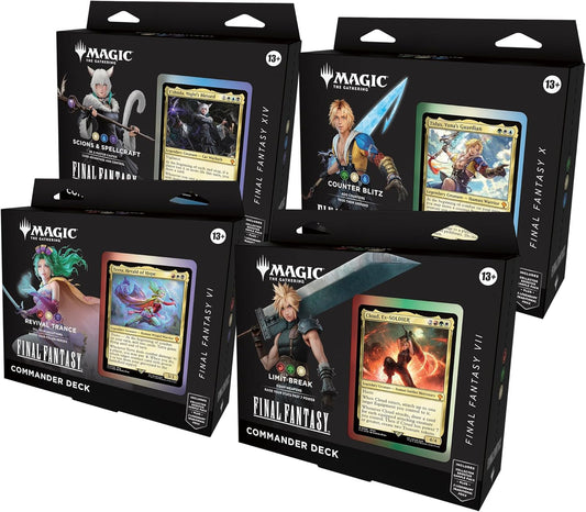 FINAL FANTASY Commander Deck Display - Commander: FINAL FANTASY