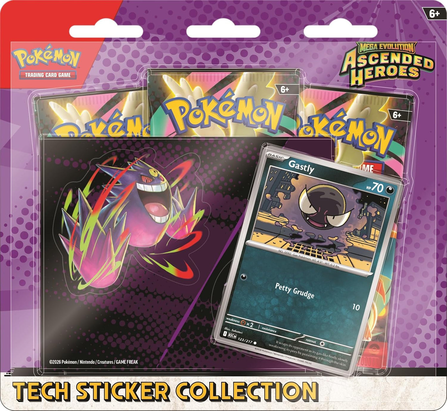 Mega Evolution: Ascended Heroes Tech Sticker Collection
