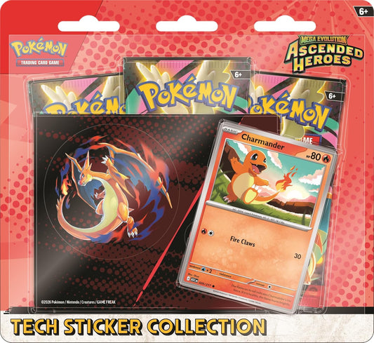 Mega Evolution: Ascended Heroes Tech Sticker Collection