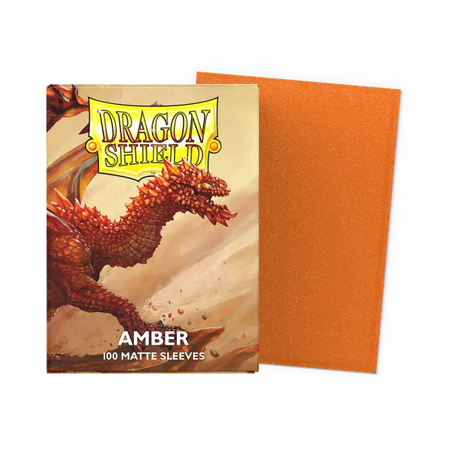 Dragon Shield Player's Choice Matte Sleeves - Amber (100-Pack)