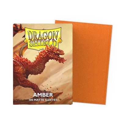 Dragon Shield Player's Choice Matte Sleeves - Amber (100-Pack)