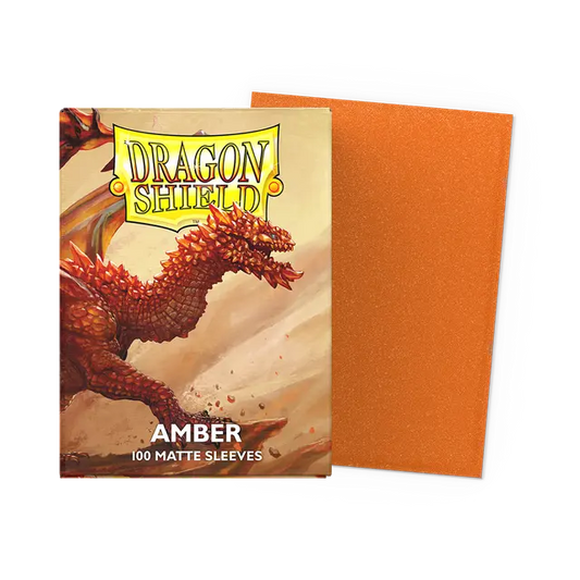 Dragon Shield Player's Choice Matte Sleeves - Amber (100-Pack)