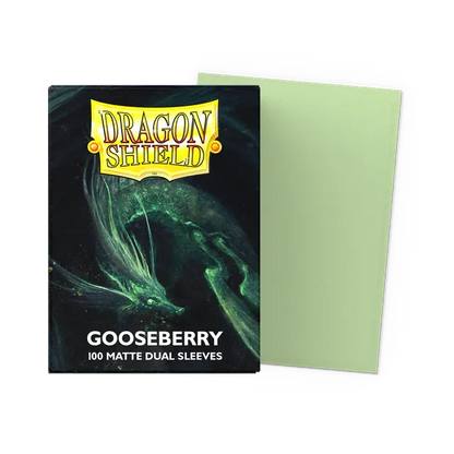 Dragon Shield Dual Matte Standard Sleeves - Gooseberry (100-Pack)