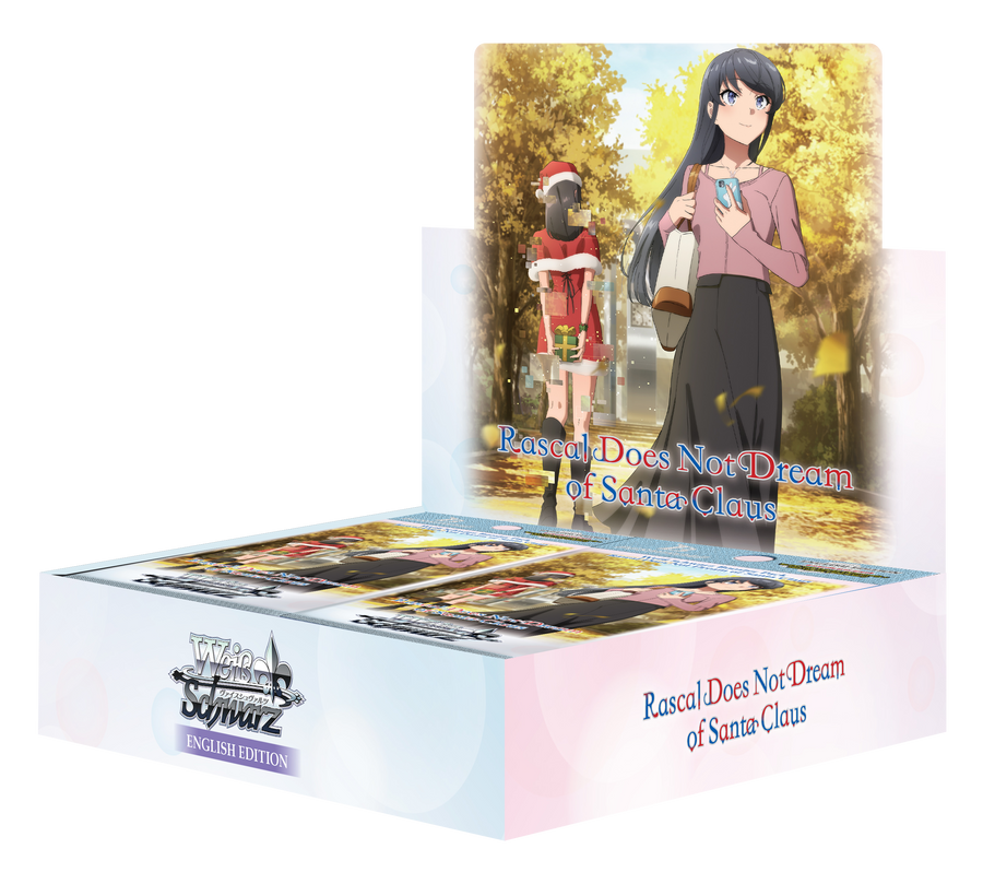 Rascal Does Not Dream of Santa Claus Weiß Schwarz English Edition Booster Box
