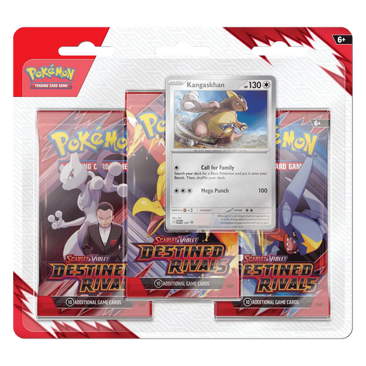 Destined Rivals 3 Pack Blister [Kangaskhan] - SV10: Destined Rivals (DRI)