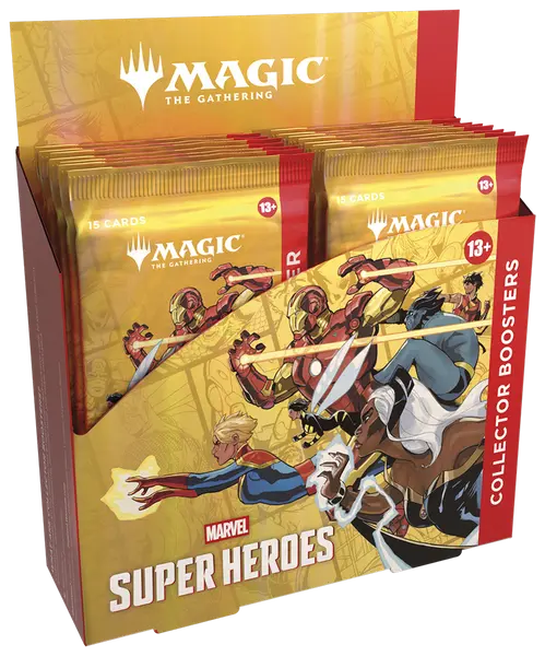 Marvel Super Heroes - Collector Booster Display