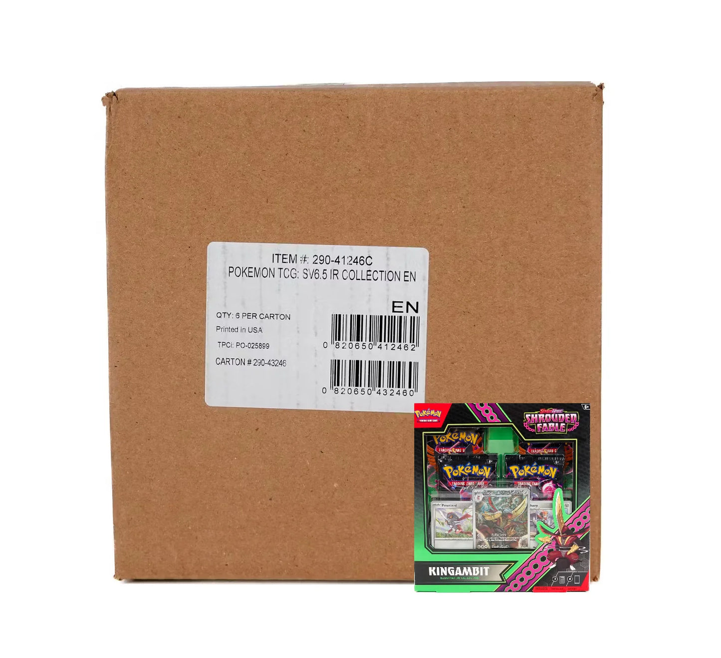 Shrouded Fable Kingambit Case