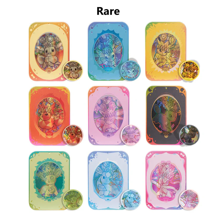 Terastal Gathering Metal Storage Tin - * Eeveelution Tin May Vary
