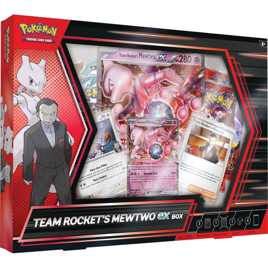 Team Rocket's Mewtwo ex Box