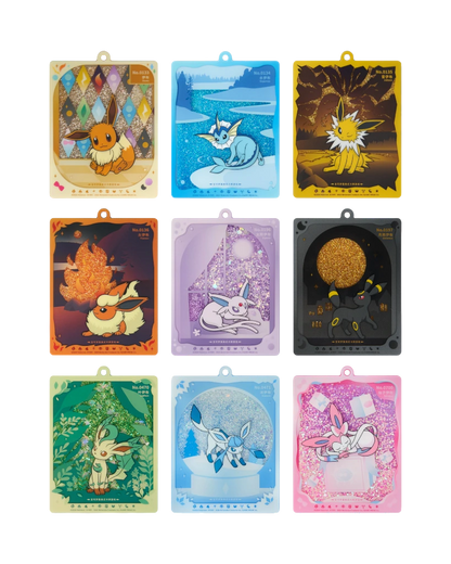 Terastal Gathering Quicksand Card Display Keychain (S-Chinese)