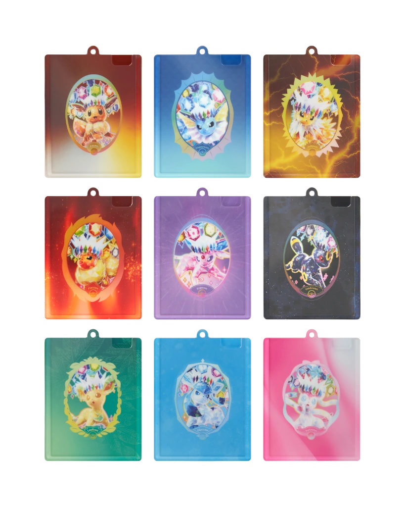 Terastal Gathering Quicksand Card Display Keychain (S-Chinese)