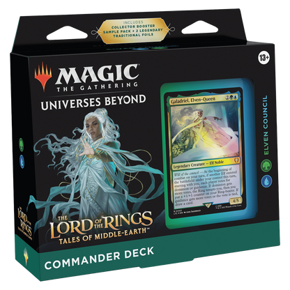 The Lord of the Rings: Tales of Middle-earth Commander Decks [Set of 4]