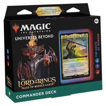 The Lord of the Rings: Tales of Middle-earth Commander Decks [Set of 4]