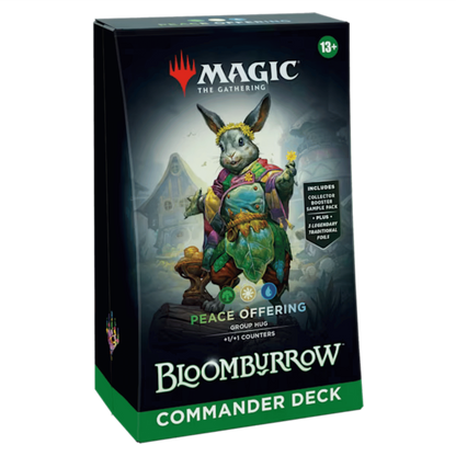 Bloomburrow Commander Deck Display