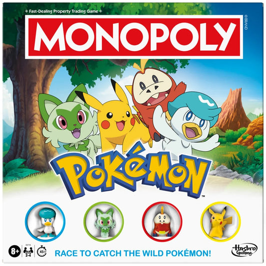 Pokemon Edition Monopoly Game