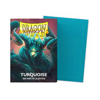 Dragon Shield Player's Choice Matte Sleeves - Turquoise 'Atebeck' (100-Pack)