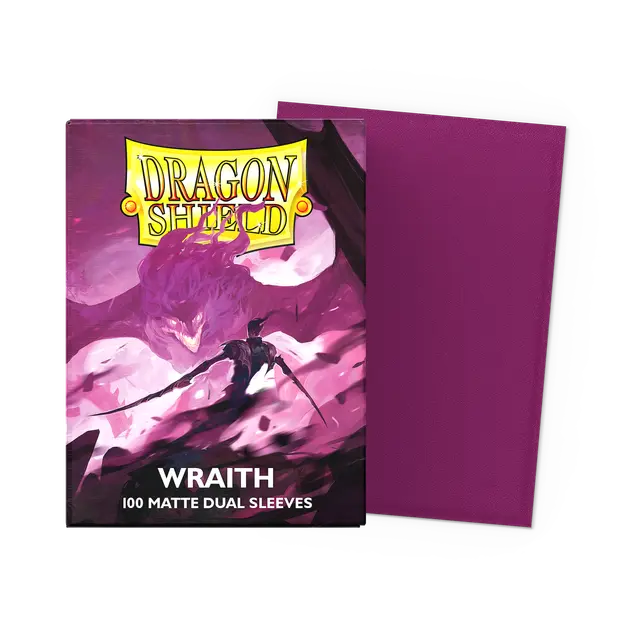 Dragon Shield Dual Matte Standard Sleeves - Wraith (100-Pack)