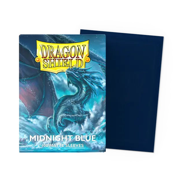 Dragon Shield Matte Standard Sleeves - Midnight Blue (100-Pack)