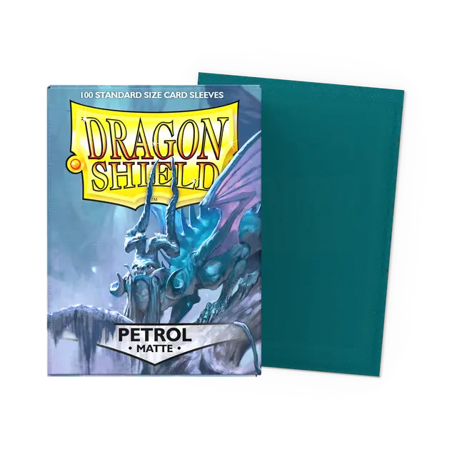Dragon Shield Player's Choice Matte Sleeves - Petrol (100-Pack)