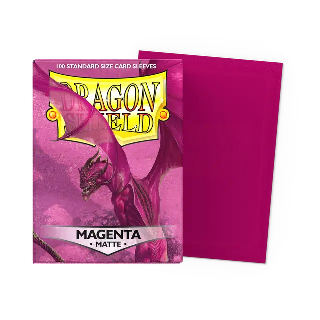 Dragon Shield Matte Sleeves - Magenta (100-Pack)