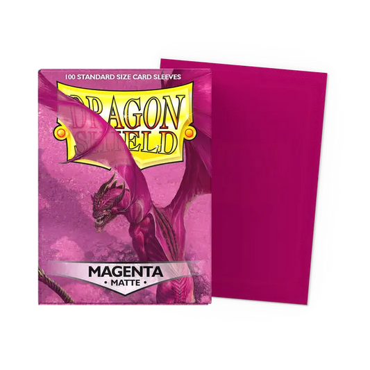 Dragon Shield Matte Sleeves - Magenta (100-Pack)