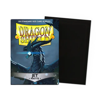 Dragon Shield Matte Sleeves - Jet (100-Pack)