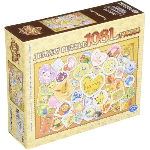Pokemon PK108-L01 Postage Stamp Art 180-Piece Puzzle