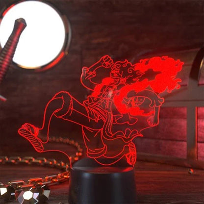 One Piece Luffy Gear 5 Nika Otaku Lamp