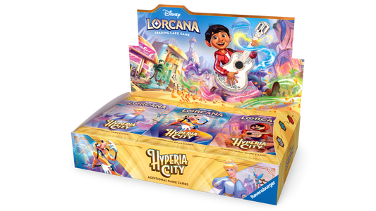 Disney Lorcana Hyperia City Booster Display Box official product image