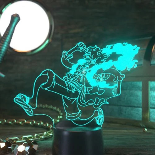 One Piece Luffy Gear 5 Nika Otaku Lamp