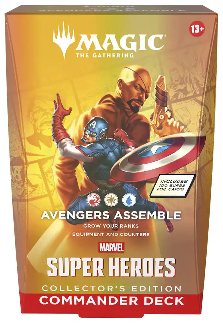 Marvel Super Heroes Commander Deck Case (Collector's Edition)