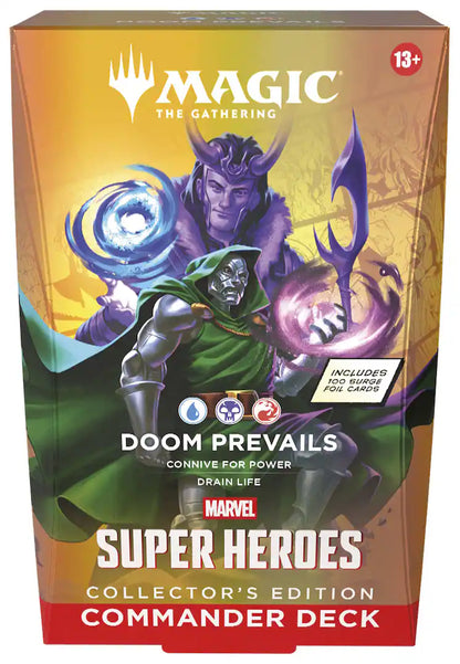 Marvel Super Heroes Commander Deck Case (Collector's Edition)