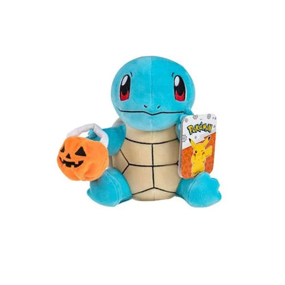 Squirtle with Pumpkin Bag Halloween Plushie