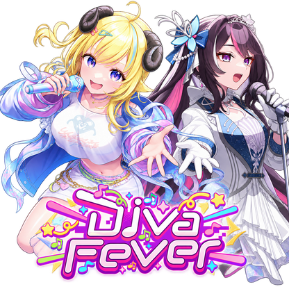 hololive OFFICIAL CARD GAME Diva Fever transparent product artwork