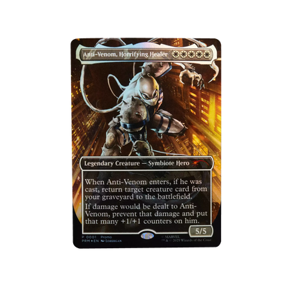 Exclusive Magic: The Gathering Anti-Venom, Horrifying Healer foil card