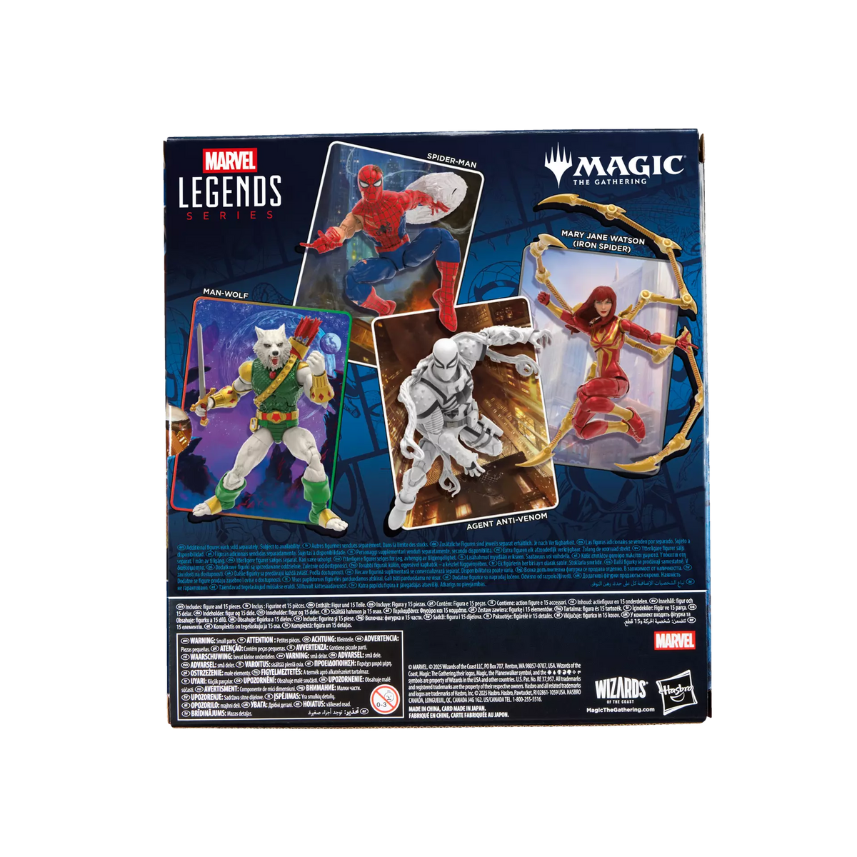 Marvel Legends Agent Anti-Venom sealed retail packaging additional view