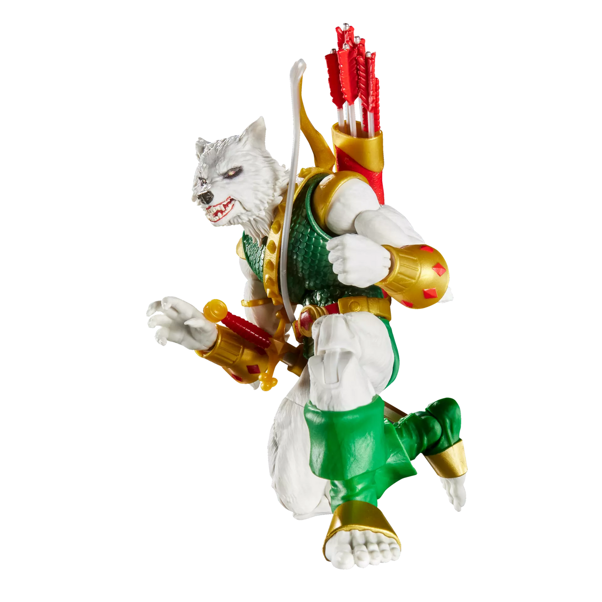 Marvel Legends Man-Wolf action figure posed