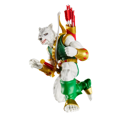 Marvel Legends Man-Wolf action figure posed