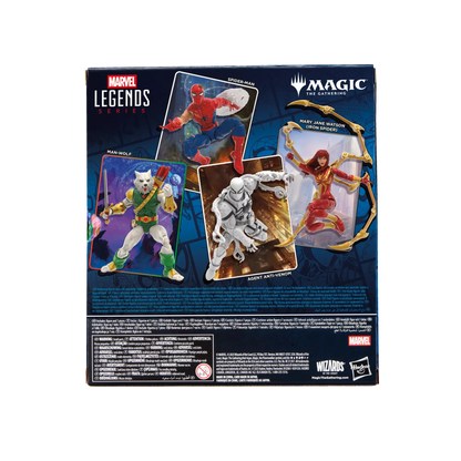 Marvel Legends Man-Wolf sealed retail packaging back