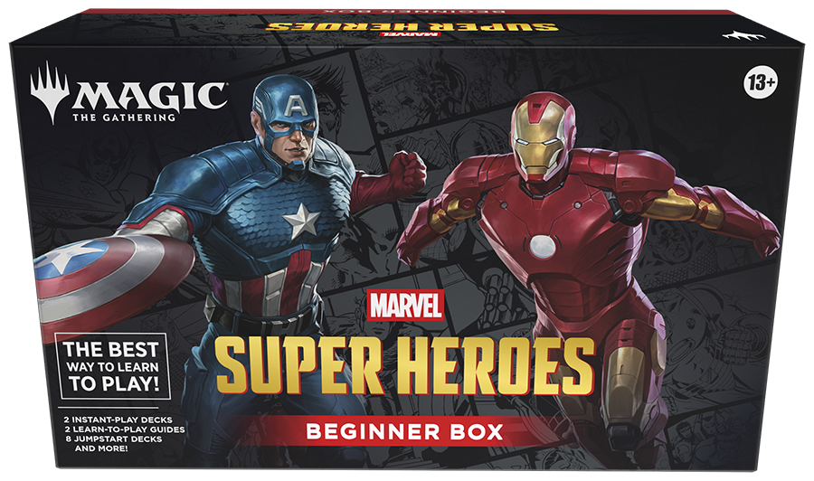 Magic: The Gathering Marvel Super Heroes Beginner Box front packaging