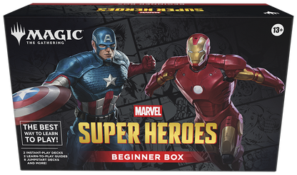 Magic: The Gathering Marvel Super Heroes Beginner Box front packaging