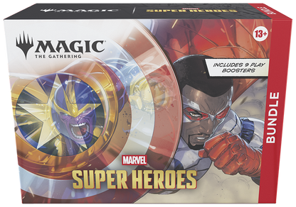 Magic: The Gathering Marvel Super Heroes Bundle front packaging