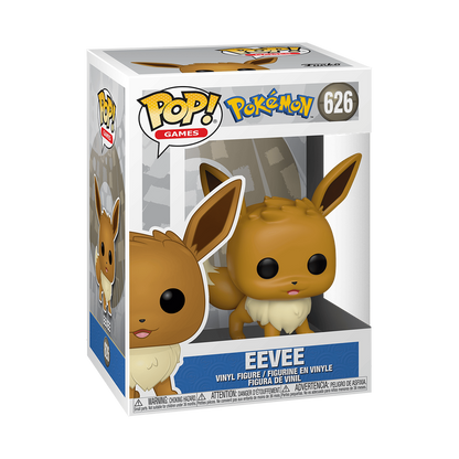 Funko Pop Pokémon Eevee #626 retail box